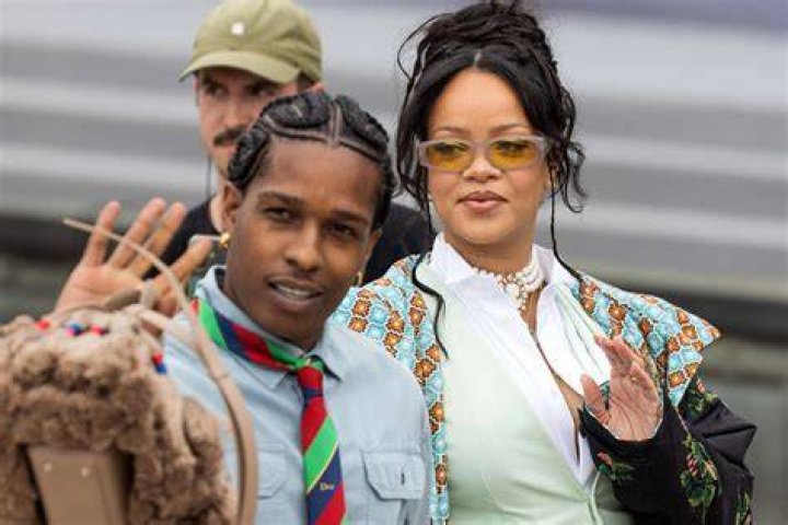 A$AP Rocky and Rihanna
