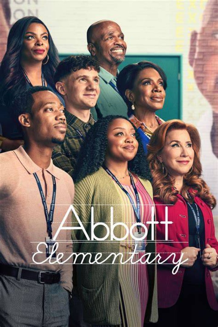Abbott Elementary teachers in their nightwear gathered in the Galaxy Room at the Franklin Institue on the season two finale of "Abbott Elementary." | Source: Getty Images