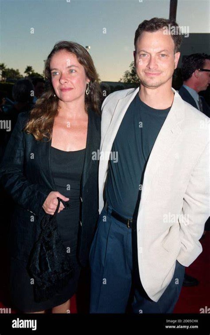 Actor Gary Sinese and wife Moira Sinese at Gary Sinise's Star Ceremony On The Hollywood Walk Of Fame on April 17, 2017 in Hollywood, California. | Source: Getty Images