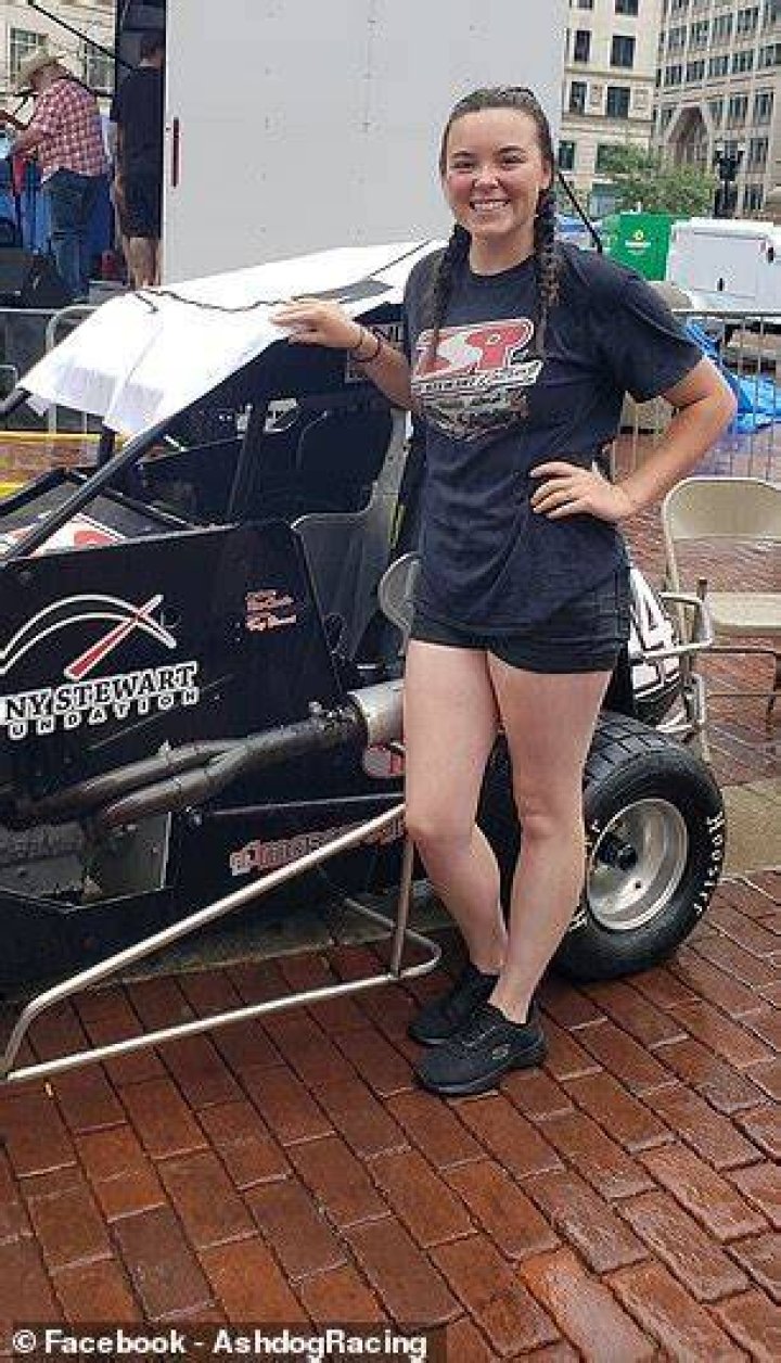 Albertson was sitting passenger with her boyfriend Jacob Kelly, 31, as they returned home to Greenfield, Indiana, after a vacation