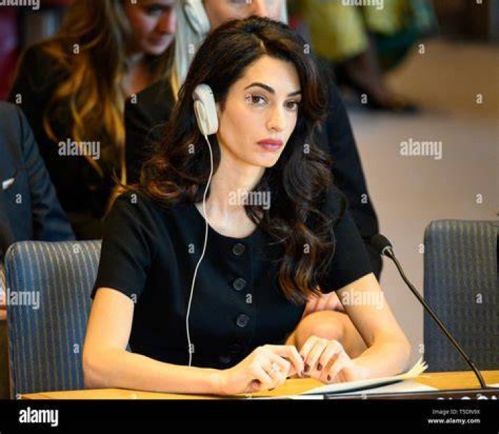 Amal Clooney's Sister, Tala Alamuddin, in a Red OneLeg Jumpsuit at Dinner Glamour