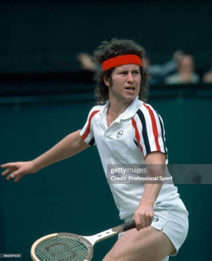 American tennis player John McEnroe with his wife, actress Tatum O'Neal, and one of their children, circa 1987. | Source: Getty Images.