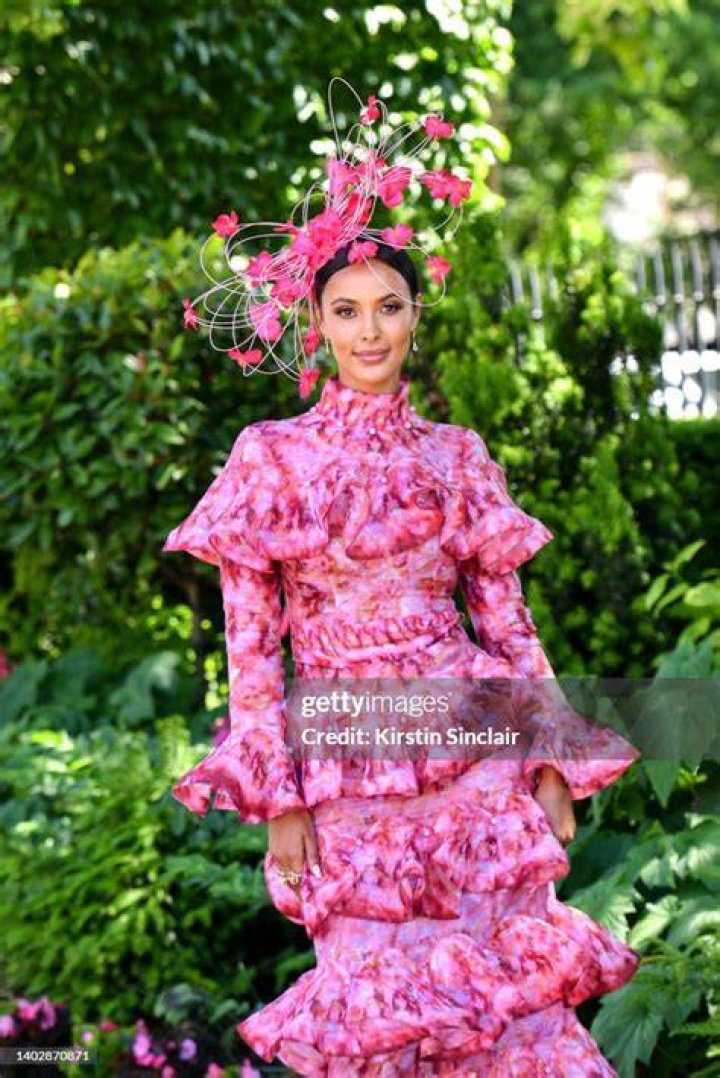 ASCOT, ENGLAND - JUNE 18: Maya Jama attends Royal Ascot 2022 at Ascot Racecourse on June 18, 2022 in Ascot, England. (Photo by Kirstin Sinclair/Getty Images for Royal Ascot)