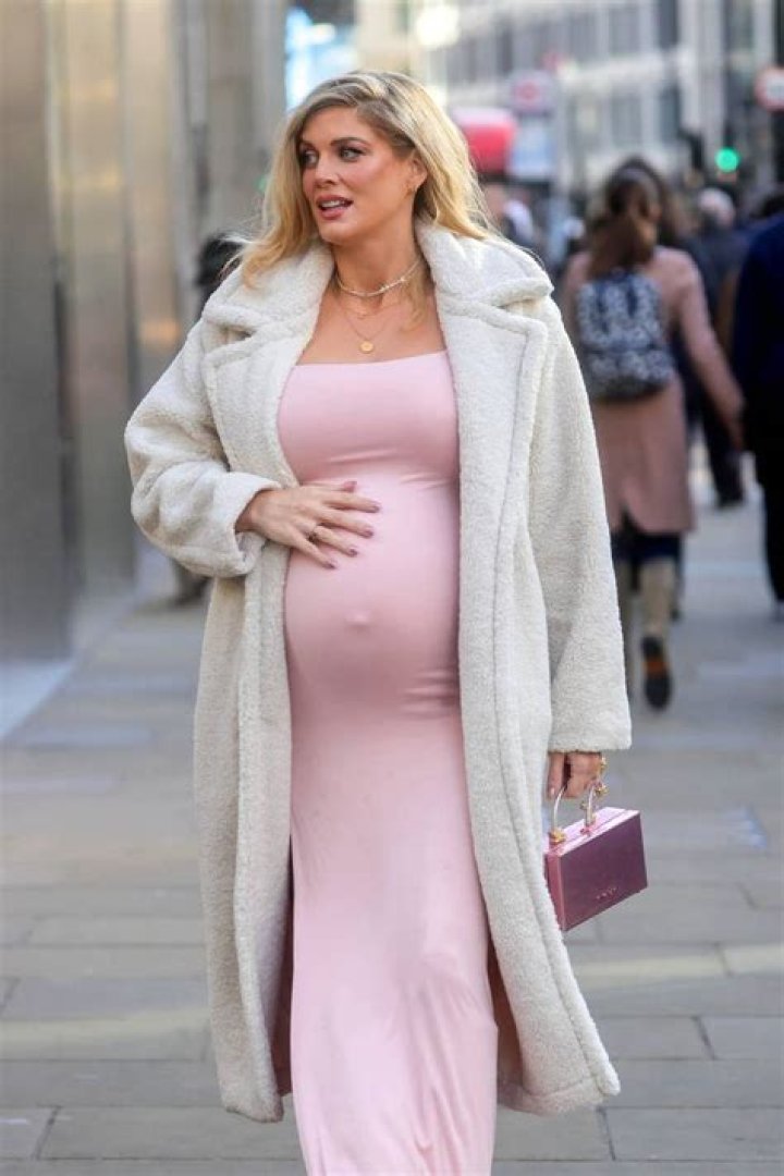 ashley james baby bump