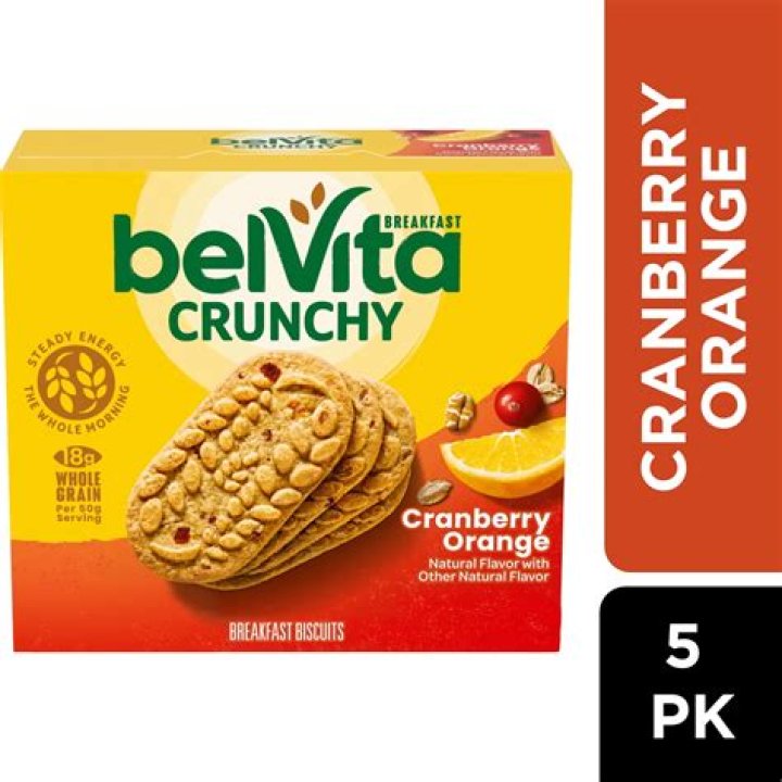 belvita cranberry orange breakfast biscuits