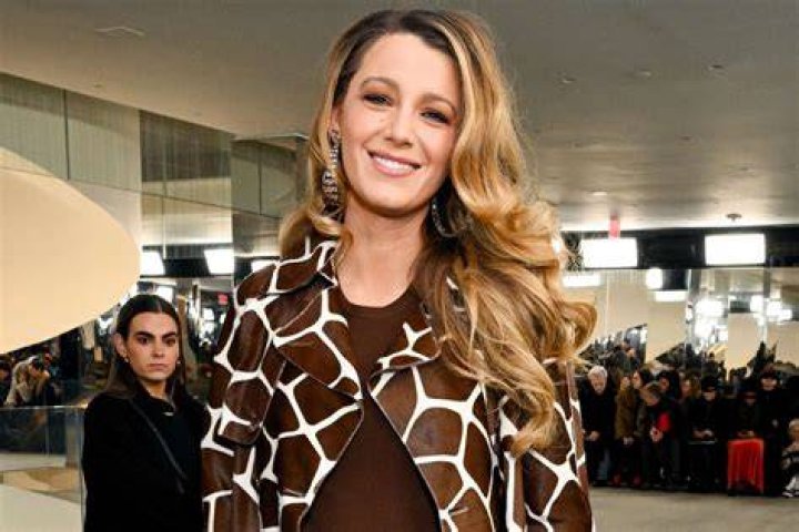 Blake Lively Attends Michael Kors Show After 2024 Super Bowl Weekend