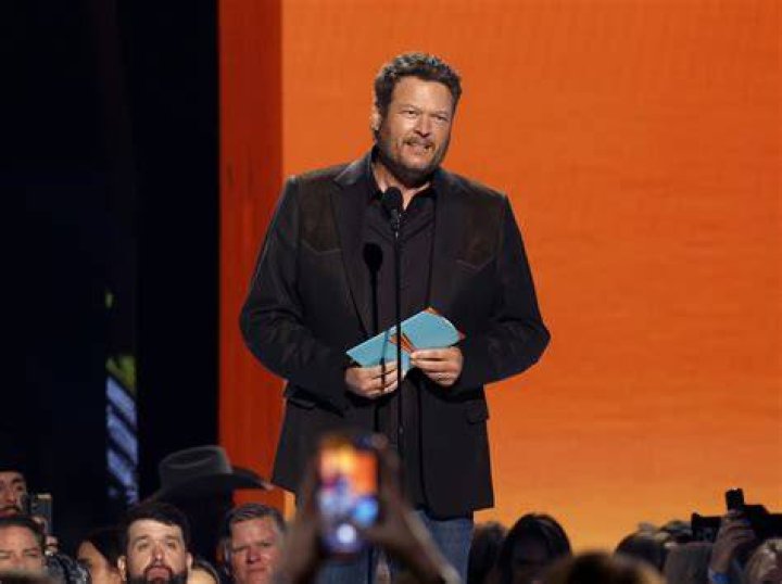 Blake Shelton speaks onstage at the CMT Music Awards in Nashville, Tennessee, on June 6, 2018 | Source: Getty Images