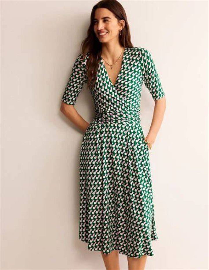 boden printed dress