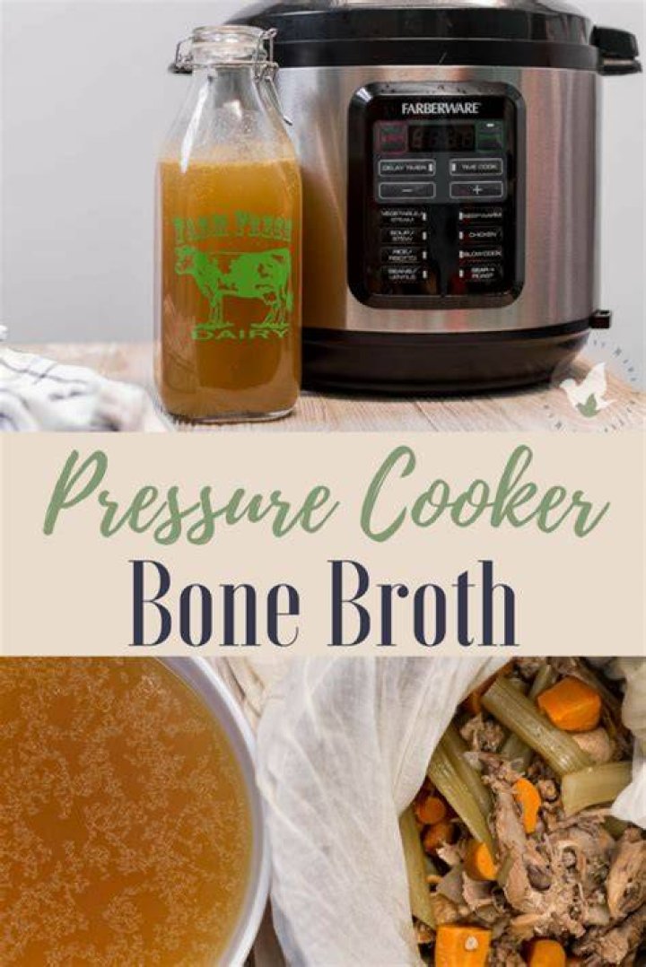 Bone broth is warming and great for treating a cold