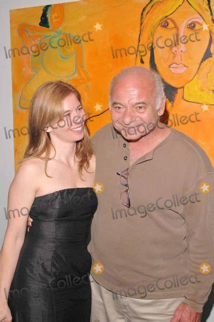 Burt Young and Anne Morea Steingeiser are seen at Palm Restaurant on April 27, 1977, in Beverly Hills, California. | Source: Getty Images