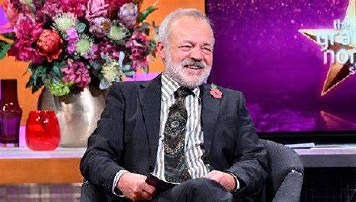 Candid: Elsewhere on The Graham Norton Show, Adele, 33, speaks out on the controversy surrounding her cancelled Las Vegas shows as well as her plans for more children
