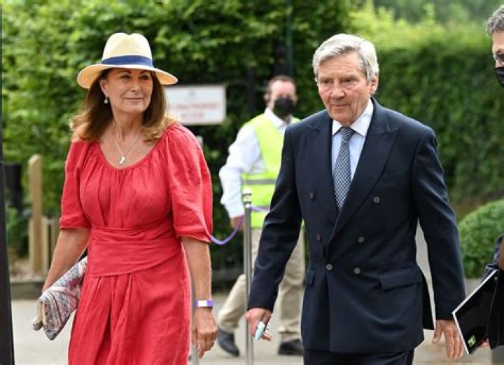 Carole Middleton and Michael Middleton 