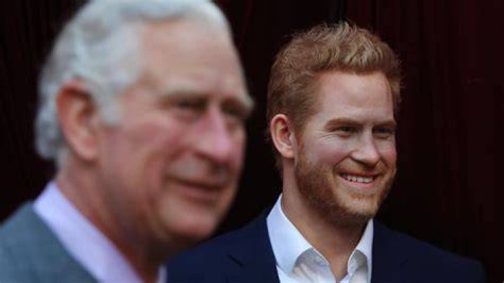 Charles and Harry attending the Our Planet global premiere the at the Natural History Museum&nbsp;in London on April 4, 2019