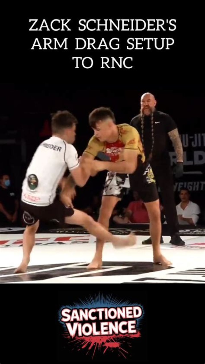 Choke hold:&nbsp;When Zack placed a choke hold on his opponent, Vinny chimed in and said 'I saw Zack do that to Jenni one night in the club. He was choking her out just like that. The same move'