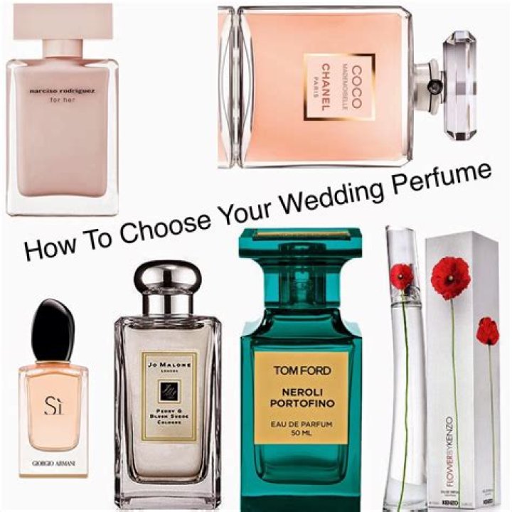 Choosing a wedding perfume is a key part of bridal beauty prep 