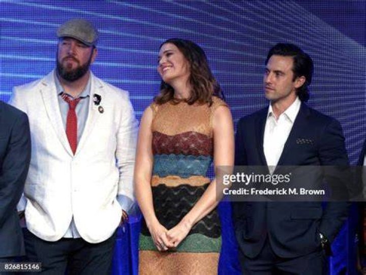 Chris Sullivan, Mandy Moore, Justin Hartley, Chrissy Metz, Sterling K. Brown, Susan Kelechi Watson during the NBC Universal Press Tour on January 11, 2020. | Photo: Getty Images