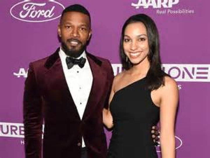 Corinne Foxx and Jamie Foxx attend the 2019 FOX Upfront at Wollman Rink in Central Park