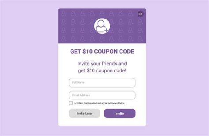 Image: Coupon code Coupon code