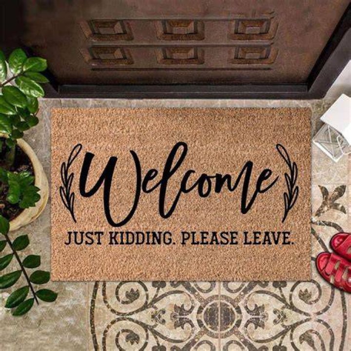 cute walmart doormat