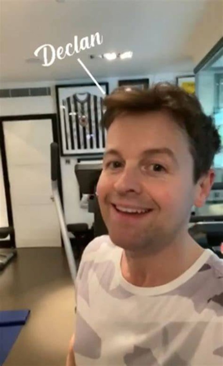 declan donnelly home gym