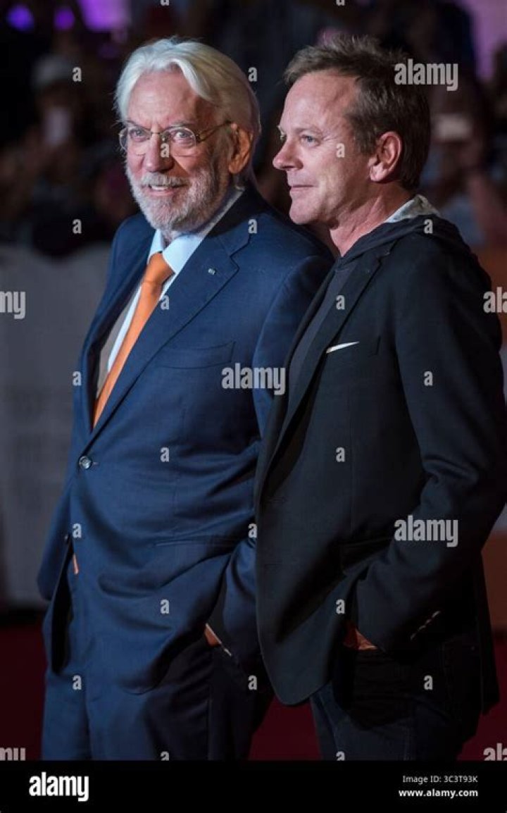 Donald Sutherland at the premiere of "Space Cowboys" on Aug. 1, 2000 in Westwood, California | Photo: Getty Images