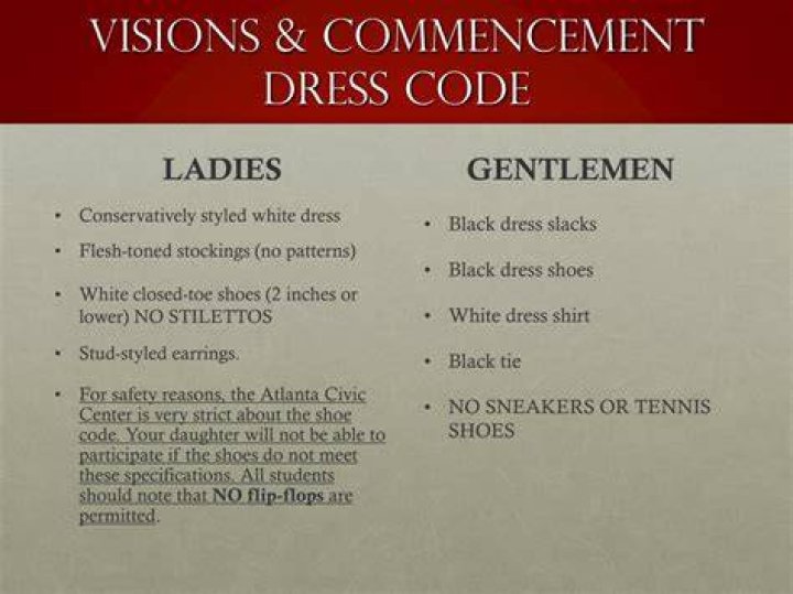 Dress Code Picture at Maynard Tolle blog