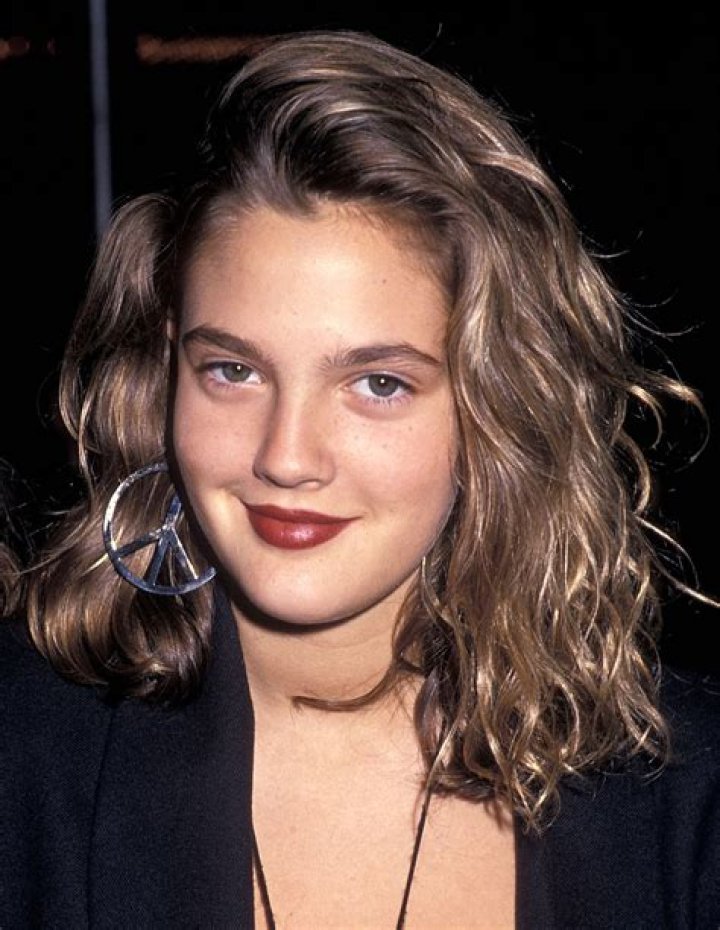drew barrymore young acting famous family