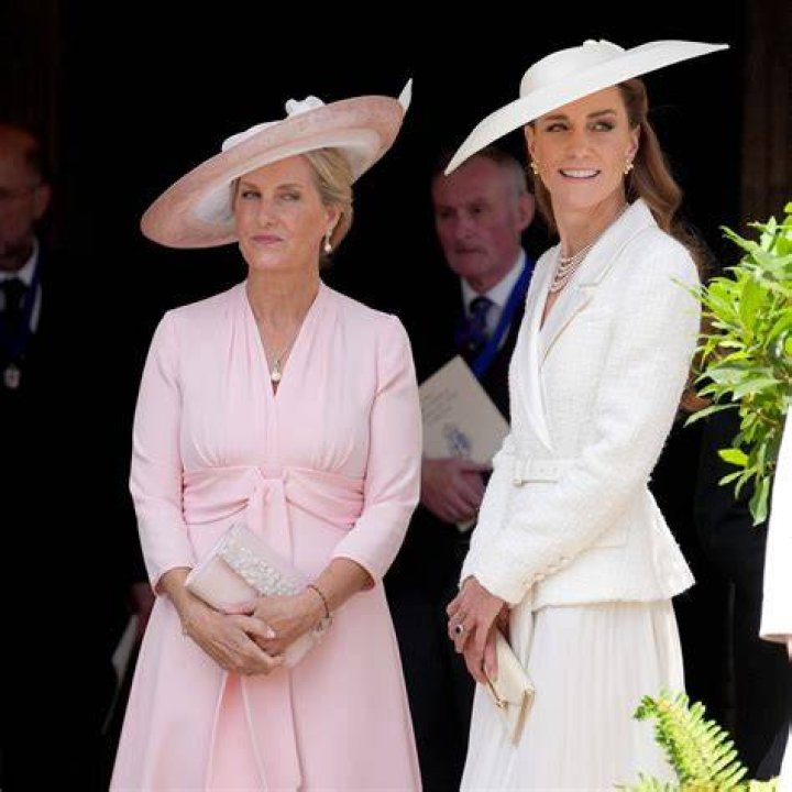 Duchess Sophie with Ben at a DEBRA charity event