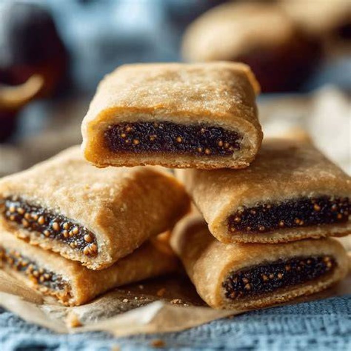 fig newtons on serving board