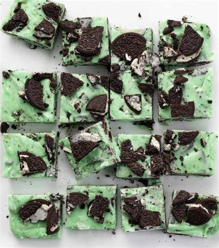 fudge covered mint oreo cookies