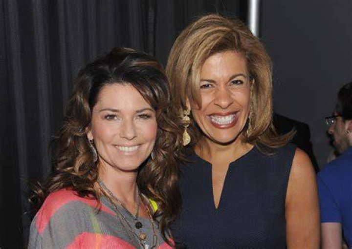 Hoda Kotb and Shania Twain