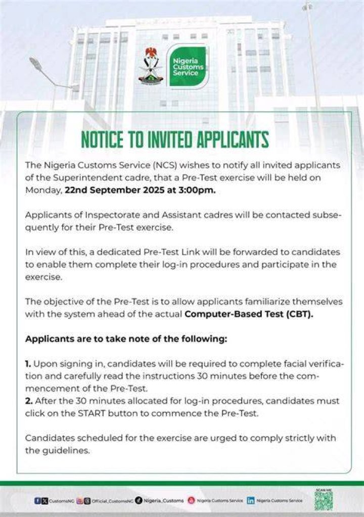 Important Update: Nigerian Government Sets June 15 as Deadline for Current Fire Service Recruitment