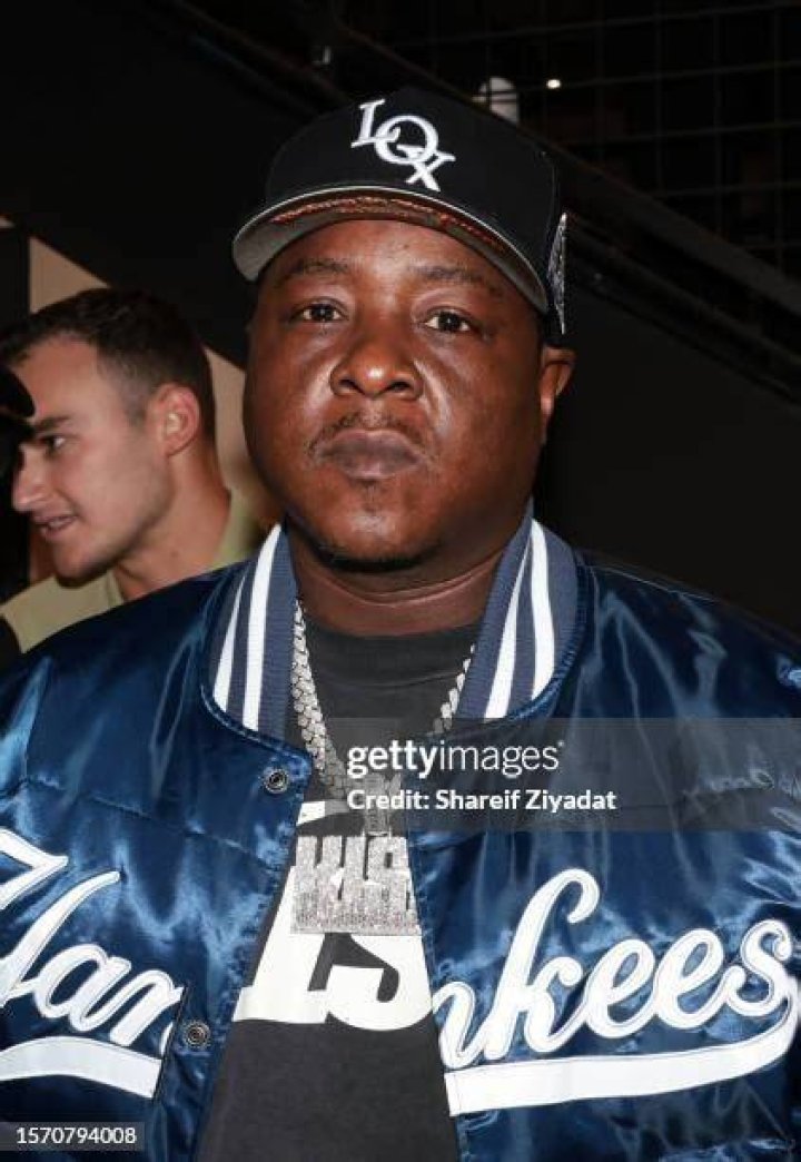 Jadakiss attends the Starter x MLB Bronx Bubble Jacket Unveiling at the MLB Flagship Store on July 25, 2023, in New York City. | Source: Getty Images
