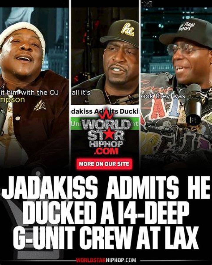 Jadakiss is seen as he, Ja Rule and Ashanti Light Up the Empire State Building in Celebration of the 50th Anniversary of Hip-Hop at The Empire State Building on August 10, 2023, in New York City. | Source: Getty Images