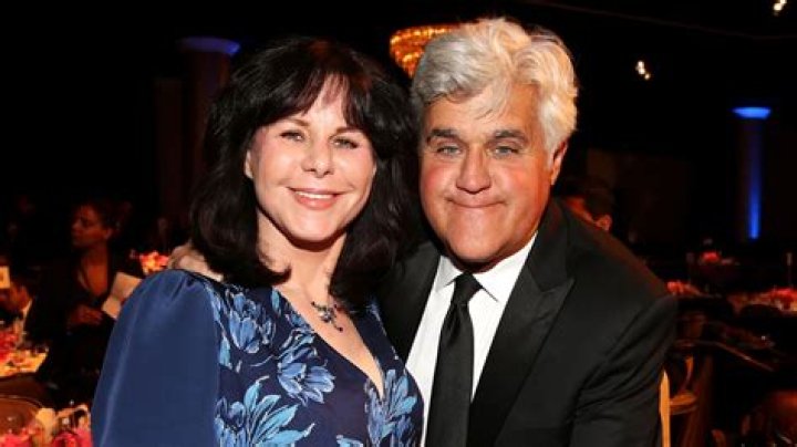 Jay Leno and wife Mavis Nicholson Leno attend the taping of The Merv Griffin September 26, 1979 