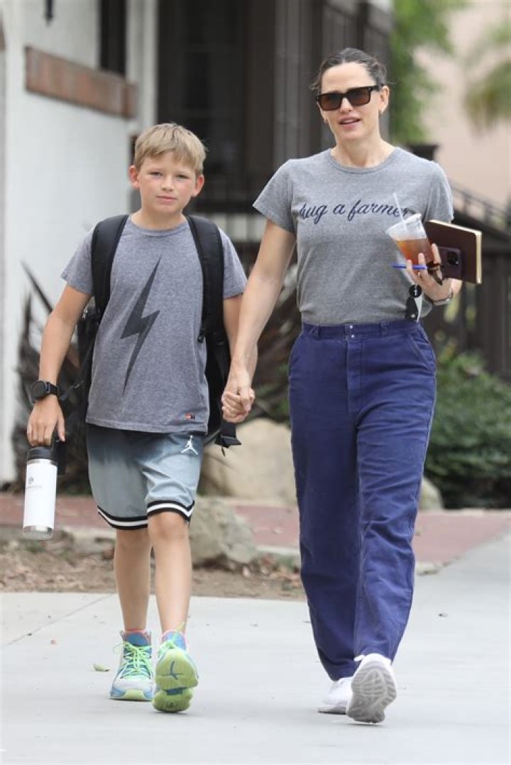 Jennifer Garner and Samuel Garner Affleck in Los Angeles, California on March 05, 2023 | Source: Getty Images