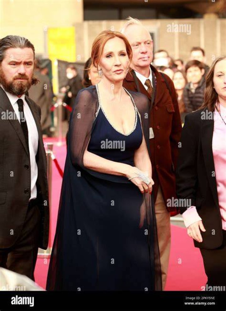 J.K. Rowling attends "Fantastic Beasts: The Secrets of Dumbledore" World Premiere at The Royal Festival Hall on March 29, 2022 in London, England. | Source: Getty Images