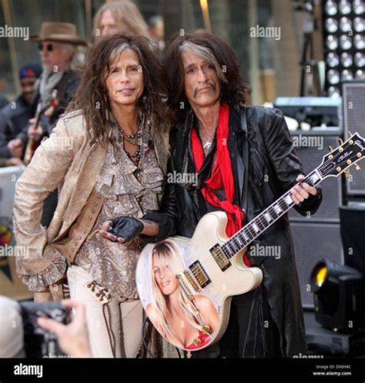 Joe Perry and Steven Tyler of Aerosmith perform live on stage at the Wells Fargo Center on September 02, 2023 in Philadelphia, Pennsylvania