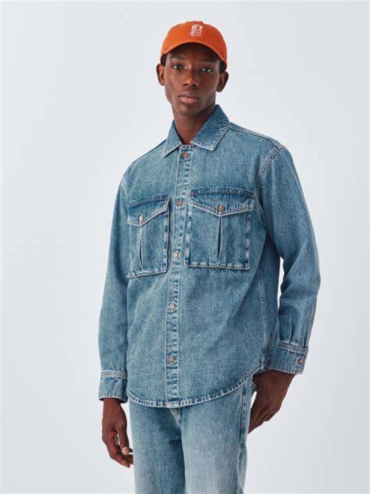 John Lewis denim shirt