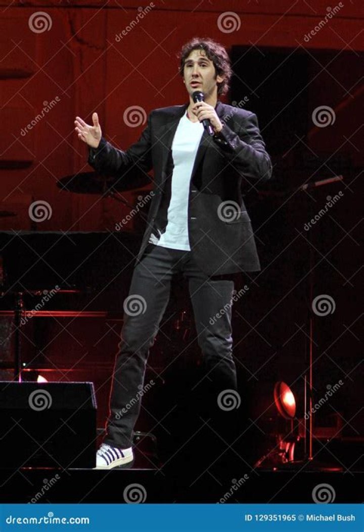 Josh Groban Performs in Concert