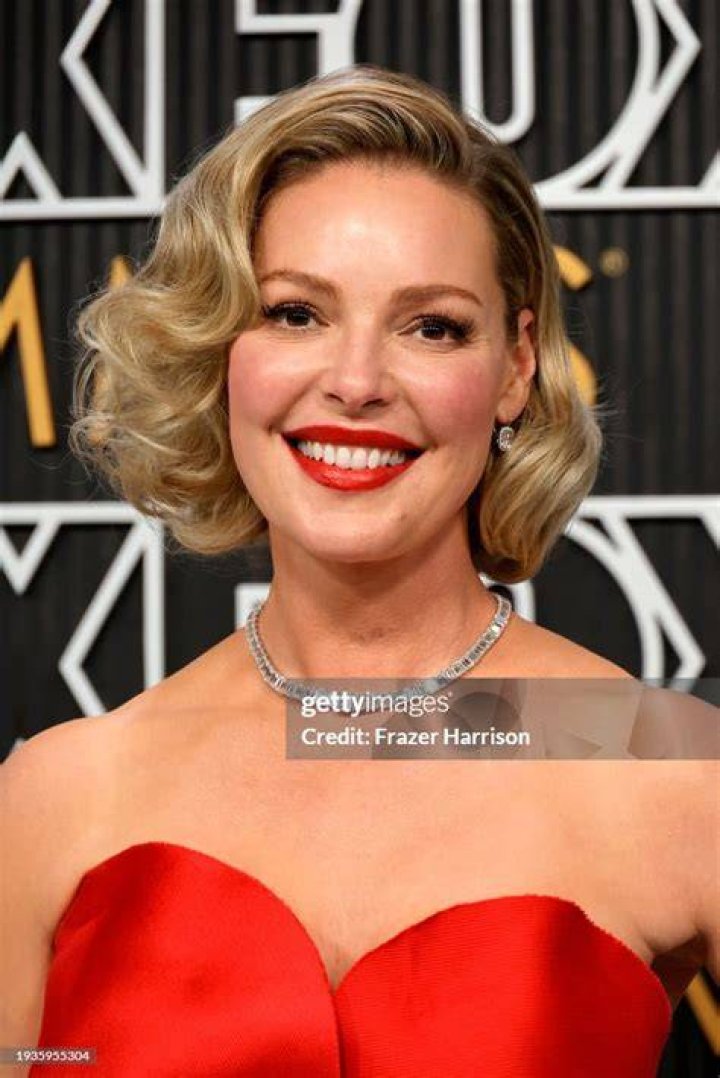 Katherine Heigl attends the 75th Primetime Emmy Awards at Peacock Theater on January 15, 2024 in Los Angeles, California
