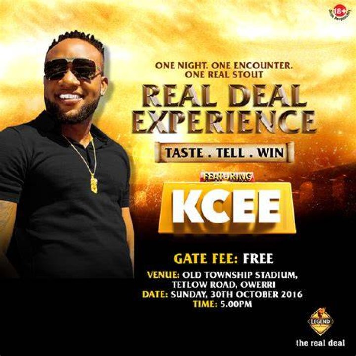 Kcee to make grand return to Legend Real Deal Experience in Owerri Magazine