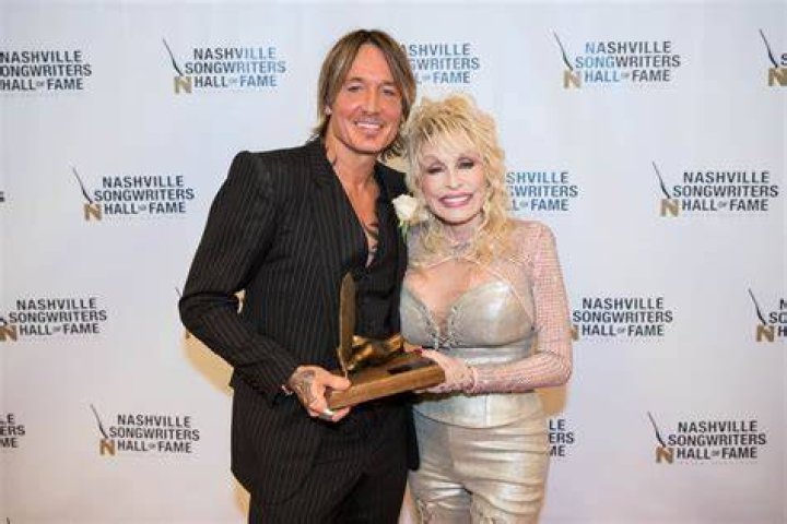 Keith Urban, Dolly Parton and Eric Church attend the 53rd Anniversary Nashville Songwriters Hall Of Fame Gala 