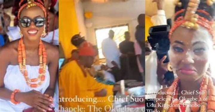 Lady breaks 100 years tradition in Urhoboland as she bagged her father