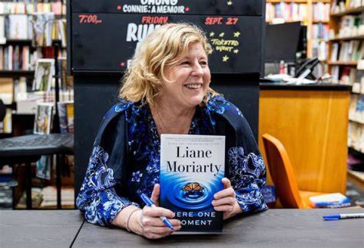 Liane Moriarty's Here One Moment cover reveal