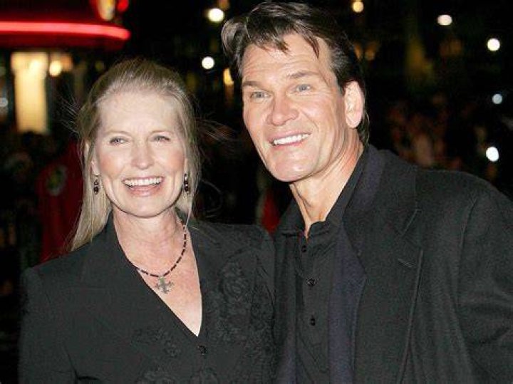 Lisa Niemi and Patrick Swayze at the "One Last Dance" Las Vegas movie premiere | Source: Getty Images