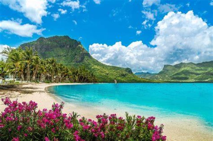 Mauritius beach