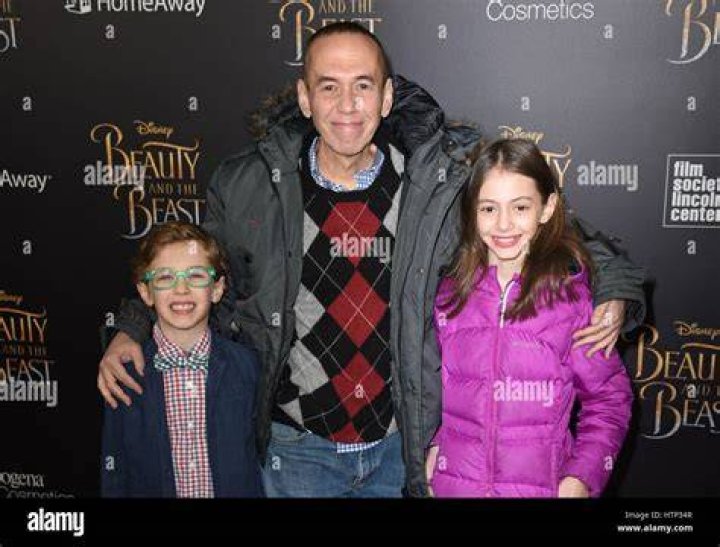 Max Aaron Gottfried, Gilbert Gottfried and Lily Aster Gottfried at the New York screening of "Beauty And The Beast" in 2017 in New York City. | Source: Getty Images