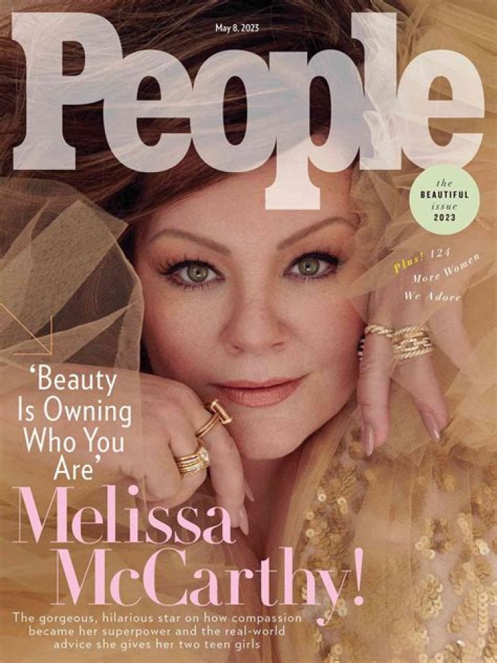 Melissa McCarthy as People magazine's 2023 Beautiful Issue cover story on April 25, 2023 | Source: YouTube/People