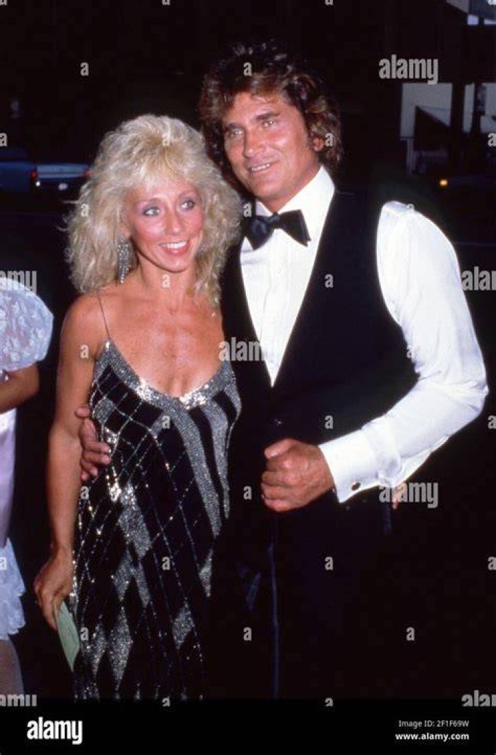 Michael Landon and wife Cindy Landon at the 35th Annual American Cinema Editors (ACE) Eddie Awards on March 23, 1985, in Beverly Hills | Photo: Getty Images
